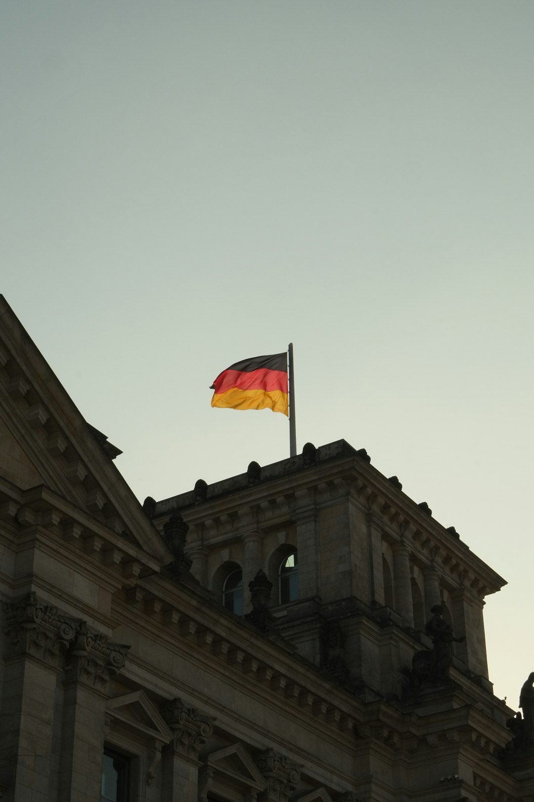 german flag waving