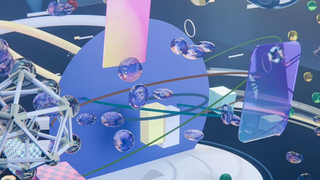 futuristic social trends illustration