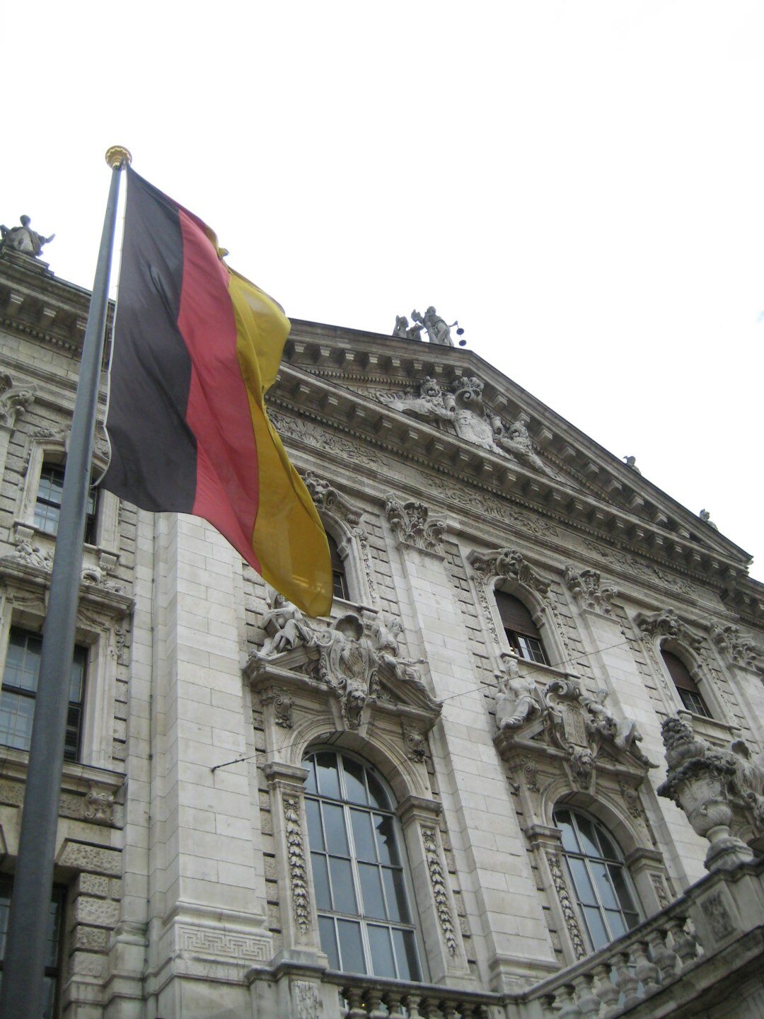 german flag waving